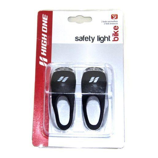 Imagem de Lanterna Refletor High One Diant/Tras 2 LEDs com VISOR Acrilico