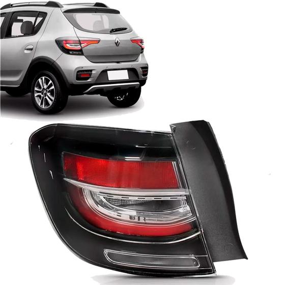 Imagem de Lanterna Sandero 2020 2021 22 2023 2024 Stepway Led Esquerdo