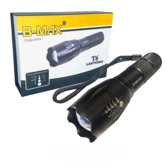 Imagem de Lanterna Super LED Bmax Zoom Foco 2000x 3 modos