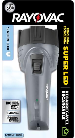 Lanterna Super Led Recarregável Rayovac Bivolt Menor preço em Lanterna Super Led Recarregável Rayovac Bivolt