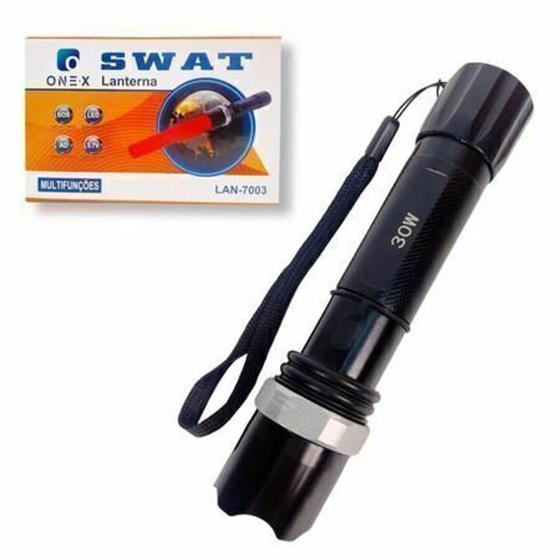 Imagem de Lanterna Swat Com Sinalizador Foco Ajustável LAN-7003