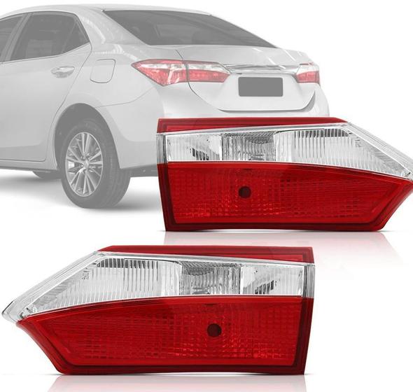 Imagem de Lanterna Tampa Mala Sem Led Toyota Corolla 2014 2015 2016