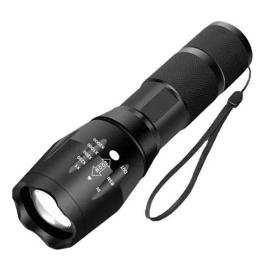 Imagem de Lanterna Tática 800 Lumens Led 5 Modos Acampamento Zoom