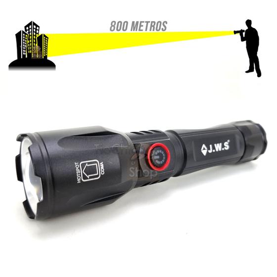 Lanterna Tática Led V3 Longo Alcance 800 Metros JWS Led Cob é boa?