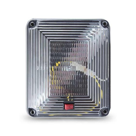 Imagem de LANTERNA TETO CRISTAL para MBB INTERNO QUADRADO UNIVERSAL CR