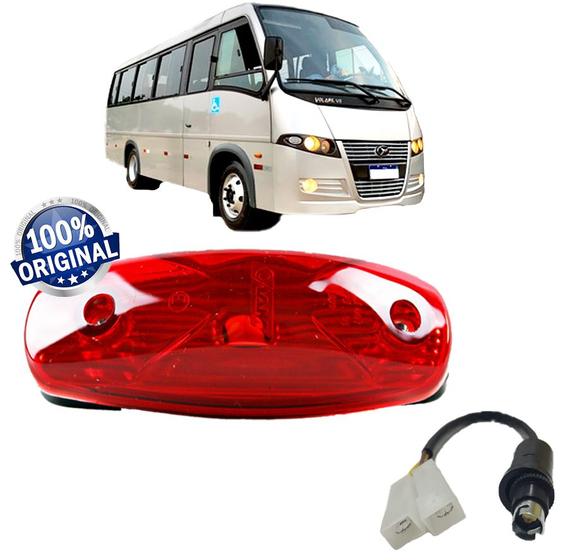 Imagem de Lanterna Teto Vigia Ônibus Marcopolo G6 VM +Conector