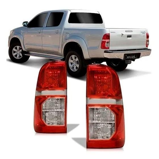 Imagem de Lanterna Toyota Hilux Srv 2015 2014 2013 2012 Bicolor