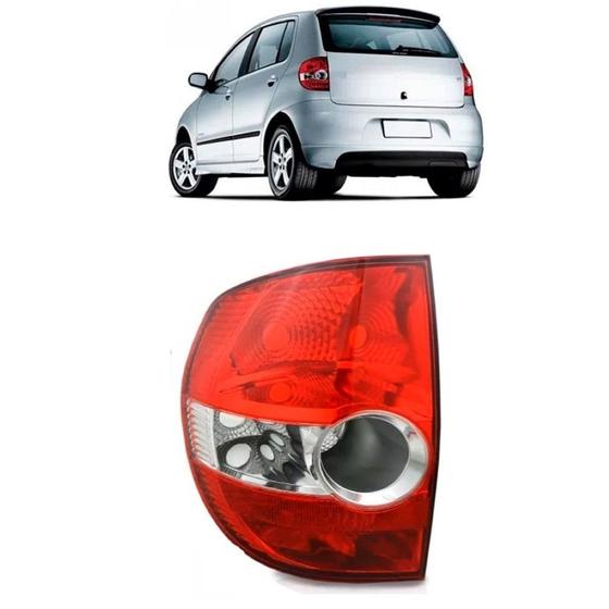 Imagem de Lanterna Tras VW Fox Esquerda 2004 a 09 Bicolor C Re Cristal