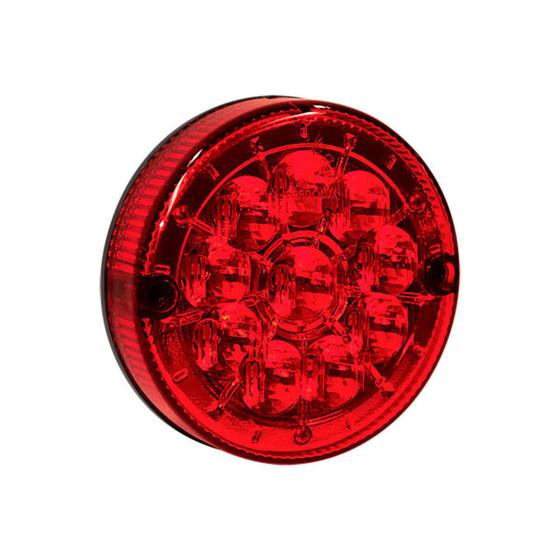LANTERNA TRASEIRA 10 LEDS 24V 110mm VM CARRETA LIBRELATO UNIVERSAL COM FUROS PARA FIXAÇÃO Menor preço em LANTERNA TRASEIRA 10 LEDS 24V 110mm VM CARRETA LIBRELATO UNIVERSAL COM FUROS PARA FIXAÇÃO