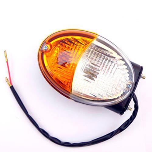 Lanterna traseira amarelo e cristal le 12v valtra Menor preço em Lanterna traseira amarelo e cristal le 12v valtra