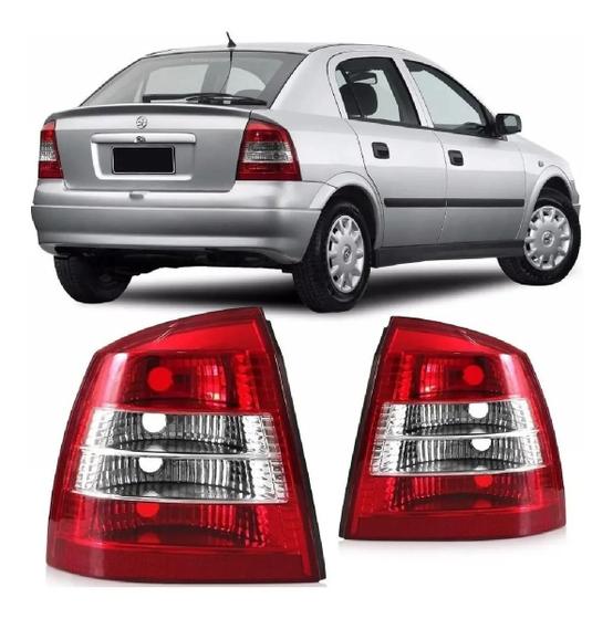 Imagem de Lanterna Traseira Astra Hatch 1999 2000 2001 2002 Bicolor