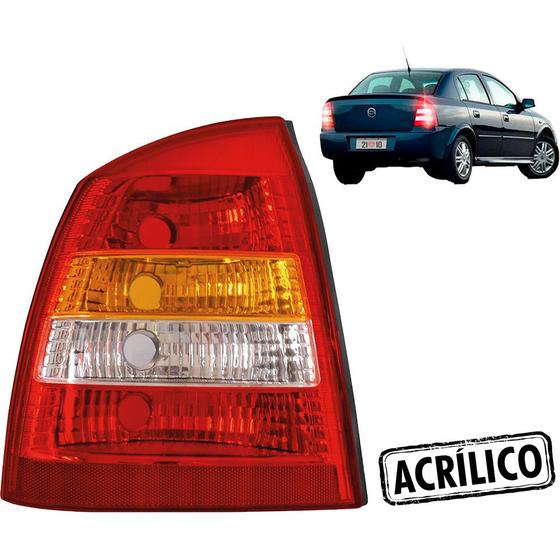 Imagem de Lanterna Traseira Astra Sedan 99 00 01 02 Tricolor Le