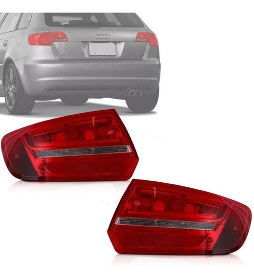 Imagem de Lanterna Traseira Audi A3 Sportback 2009 2010 2011 Com Led