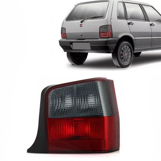 Lanterna Traseira Bicolor Fiat Uno 2005 em Diante Ré Fume Lado Direito Menor preço em Lanterna Traseira Bicolor Fiat Uno 2005 em Diante Ré Fume Lado Direito