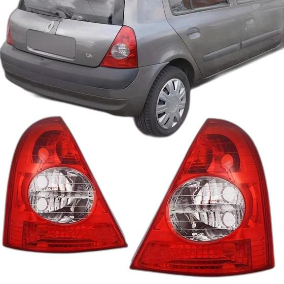 Imagem de Lanterna Traseira Clio 2003-2012 Cristal  Alta Qualidade