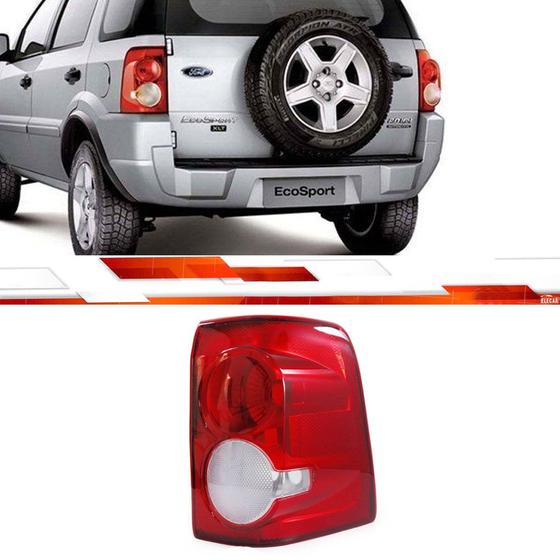 LANTERNA TRASEIRA ECOSPORT 2008 Até 2012 LD RÉ CRISTAL VERMELHO OBS SERVE NO MODELO 2004 A 2 Menor preço em LANTERNA TRASEIRA ECOSPORT 2008 Até 2012 LD RÉ CRISTAL VERMELHO OBS SERVE NO MODELO 2004 A 2