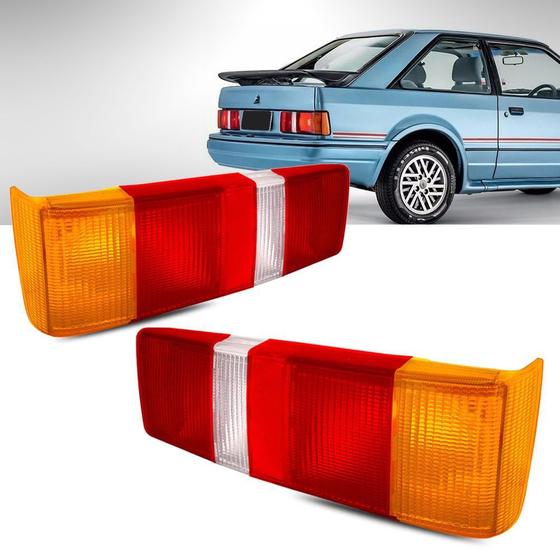 Lanterna Traseira Escort Hobby 1987 88 89 90 91 92 Tricolor - Cofran Imagem de Lanterna Traseira Escort Hobby 1987 88 89 90 91 92 Tricolor
