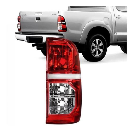 Imagem de Lanterna Traseira Hilux 2012 2013 2014 2015 Bicolor