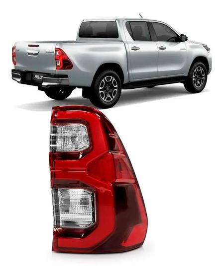 Imagem de Lanterna Traseira Hilux Srv 2021 2022 C/ Led