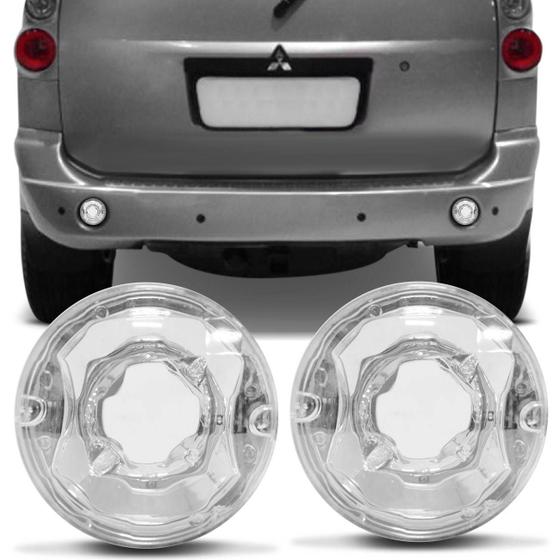 Lanterna Traseira Luz Ré Para-choque Pajero Sport TR4 2007 2008 2009 2010 2011 Cristal Menor preço em Lanterna Traseira Luz Ré Para-choque Pajero Sport TR4 2007 2008 2009 2010 2011 Cristal
