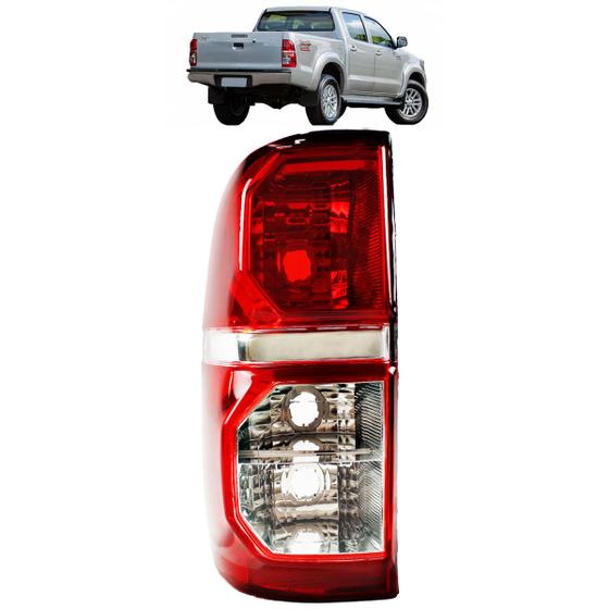 Imagem de Lanterna Traseira Toyota Hilux 2012 2013 2014 2015 Lado Esquerdo