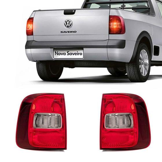 Imagem de Lanterna Traseira Volkswagen Saveiro G5 2008 a 2013 Arteb Principal Lente Fumê Modelo Original