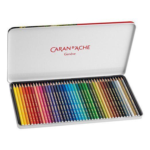 Imagem de Lápis Aquarelável Prismalo Caran D'ache 40 Cores