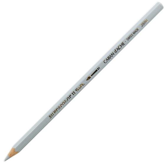 Imagem de Lápis Aquarelável Supracolor II Soft Caran dAche - 004 - Steel Grey