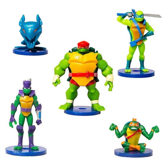 Imagem de Lápis com Topos Teenage Mutant Ninja Turtles (5 Unidades) - Raphael e Leonardo