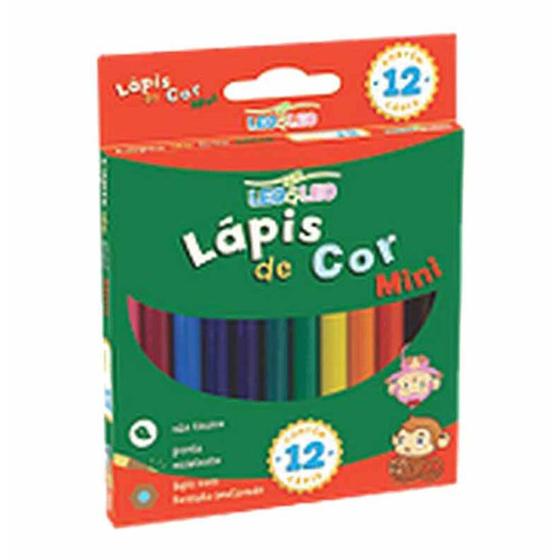 Imagem de Lapis cor curto c/12 cores redondo  flex 4693 / 12cx / leonora