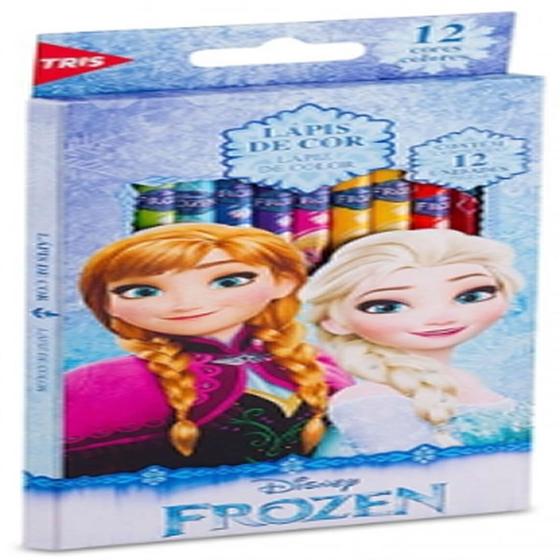 Imagem de Lapis cor frozen 12 cores cjto