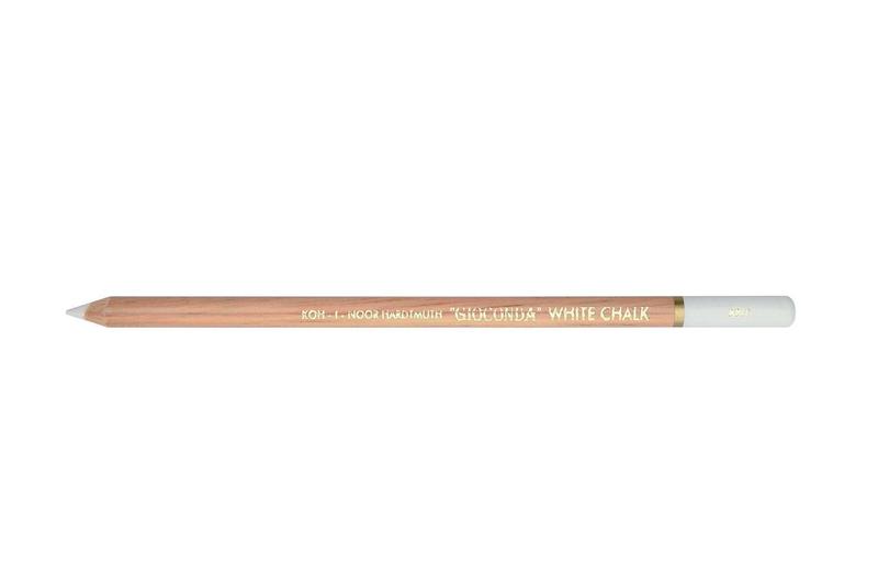 Imagem de Lapis Crayon Gioconda 8801 Branco White Koh-i-noor