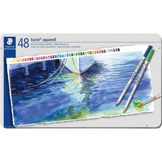 Imagem de Lápis De Aquarelável Staedtler Karat 48 Cores