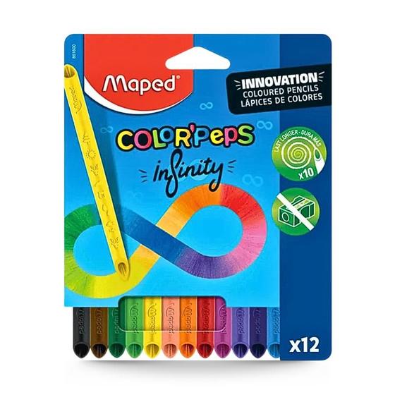 Imagem de Lapis de Cor 12 Cores Color Peps Infinito Maped