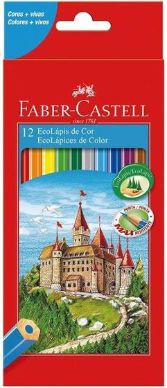 Imagem de Lápis de cor 12 cores - faber castell