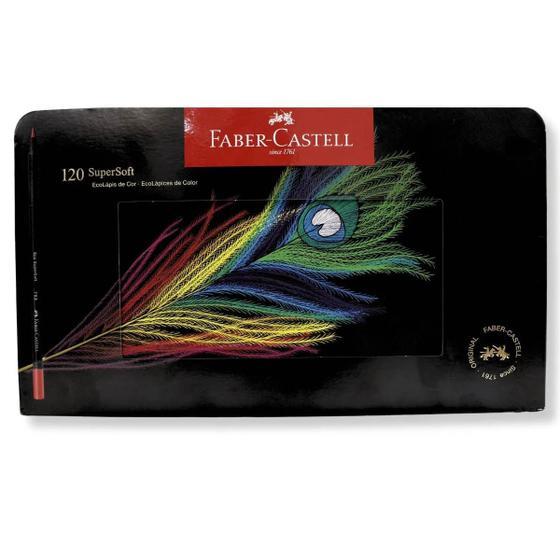 Imagem de Lápis de Cor 120 Cores  Supersoft Ecolápis  Faber Castell