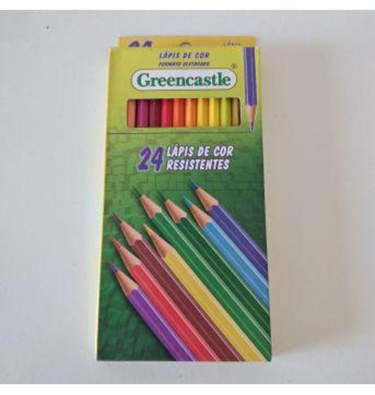 Imagem de Lápis de cor 24 cores Greencastle
