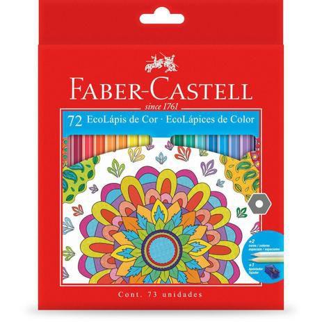 Lápis De Cor 72 Ecolápis Faber Castell Menor preço em Lápis De Cor 72 Ecolápis Faber Castell