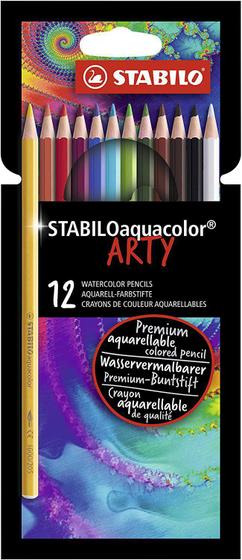 Imagem de Lápis De Cor AquaColor Arty 12 Cores Stabilo