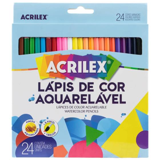 Imagem de Lapis de cor aquarelavel c/24 acrilex