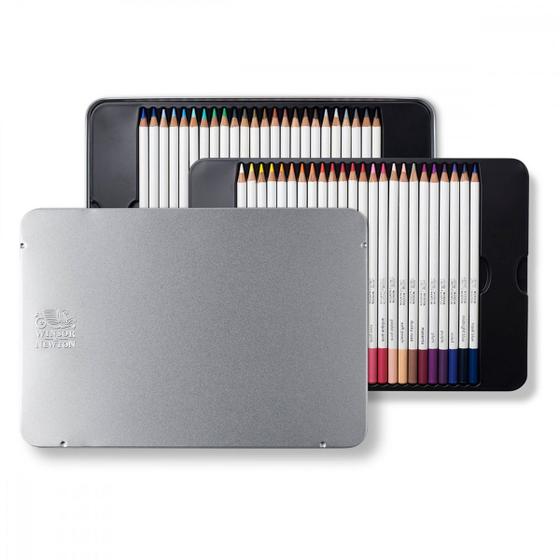 Imagem de Lápis de Cor Aquarelável Winsor & Newton Studio Collection com 48 Cores - 0490057