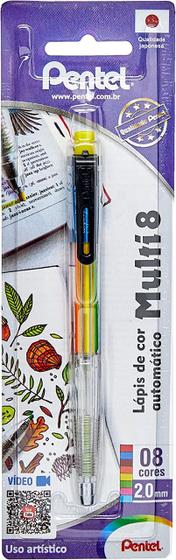 Imagem de Lapis De Cor Automatico Multi 8 Pentel