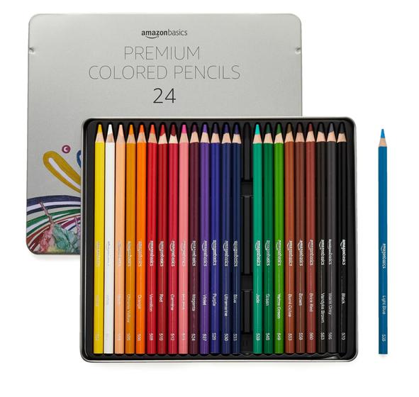 Imagem de Lápis de Cor Basics Premium - 24 Unidades - Mina Macia