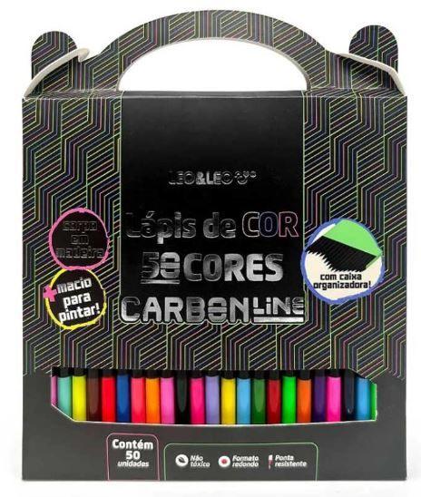 Imagem de Lápis de Cor Carbon Line 50 Cores - Leo&ampLeao