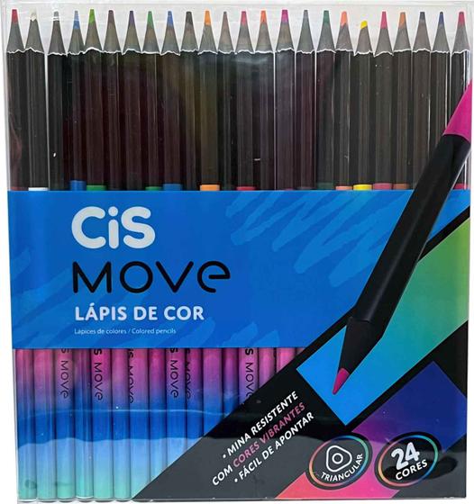 Imagem de Lápis de Cor Cis Move 3mm Triangular - CIS