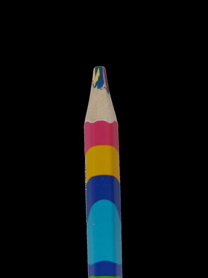 Imagem de Lápis de cor Cis multi color jumbo 4 em 1