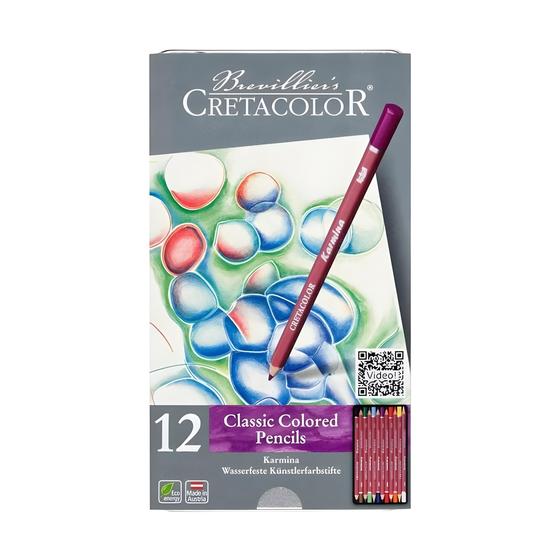 Imagem de Lapis de Cor Classic Karmina Cretacolor 12 Cores 