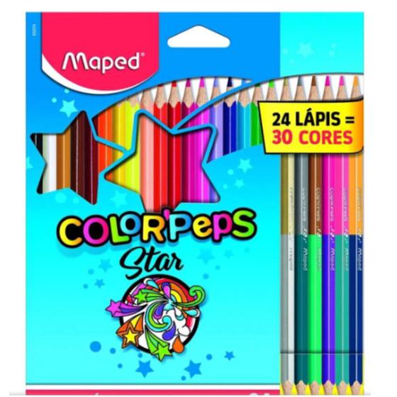 Imagem de Lápis de Cor Colorpeps  Maped