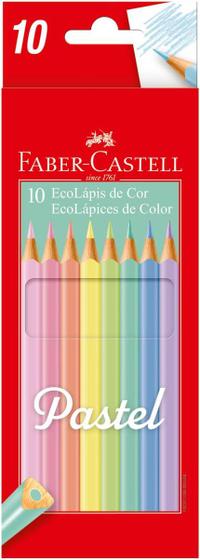Imagem de Lapis De Cor Faber Castell 10 Cores Pastel