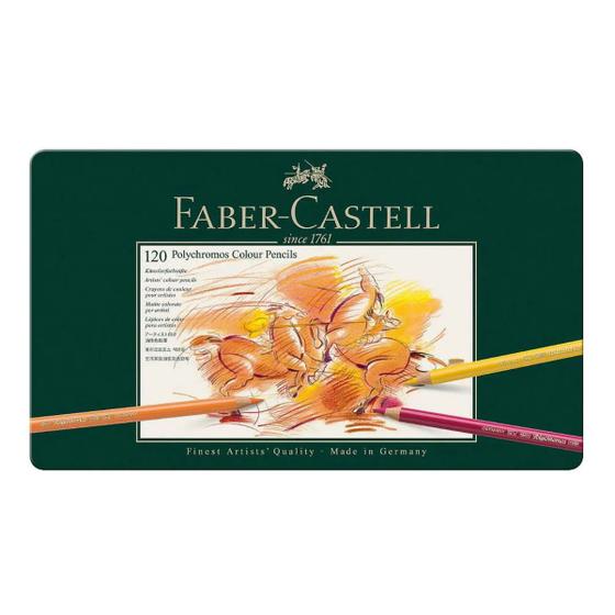 Imagem de Lápis de Cor Faber Castell Polychromos 120 Cores